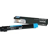 Lexmark X950X2CG Extra High Yield Toner Cartridge for X950, X952, X954 Color Laser MFPs, Cyan