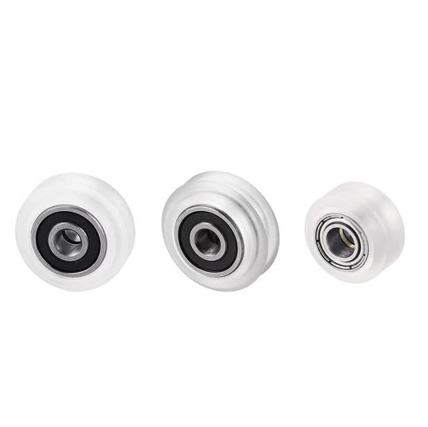 3DINNOVATIONS 4pcs High Precision CNC Clear Polycarbonate Wheel Bearing Pulley Small Big V-Slot Wheel for Openbuilds V-Slot Linear Rail System with Bearing 625RS MR105ZZ (A-Big Pulley) (B08TV4MVWG) Amazon Price History, Amazon Price Tracker