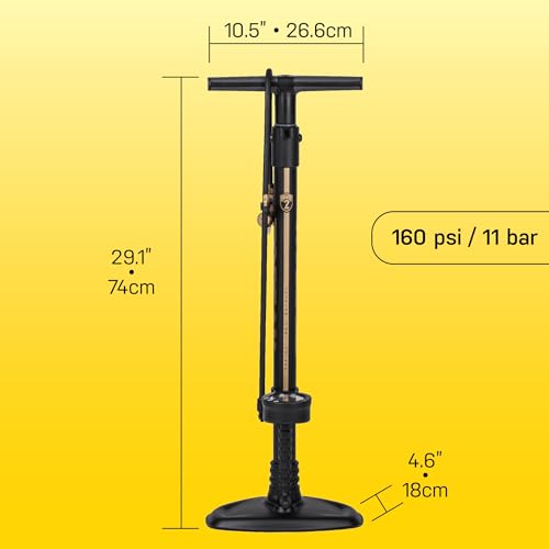 Topeak JoeBlow Tubi gonfleur haute performance double étage