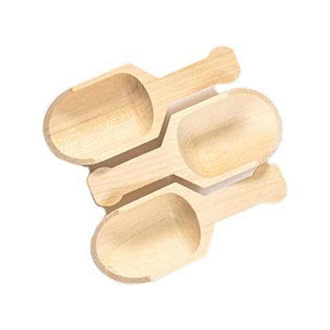 Perfect Stix 10-Pack Mini Wood Scoop, 4-1/4 L x 1-1/4 W-Inch Cover