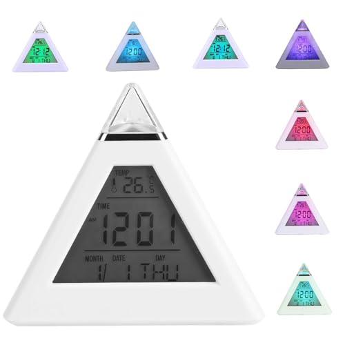 Best Triangle Color Changing Digital Alarm Clocks