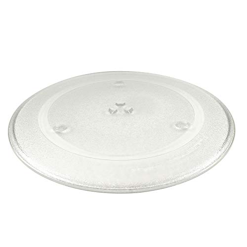 Image of HQRP 15 inch Glass Turntable Tray Compatible with Panasonic A06014A00AP F06014W00AP NN-H724BF NN-L731BF NN-S742BF NN-SN756B NN-T763SF Microwave Oven Cooking Plate 15-inch 380mm AO6O14AOOAP FO6O14WPPAP