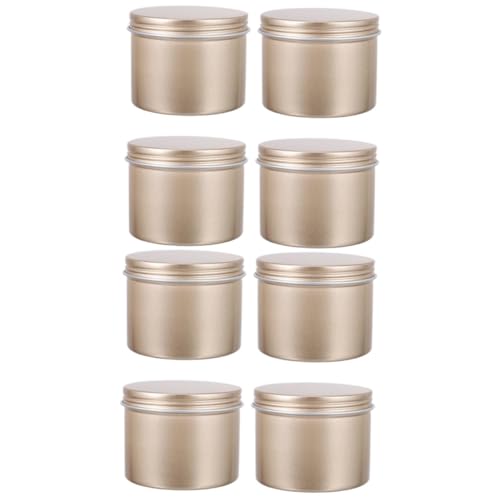 HAPINARY 8 Piezas De Tarros Para Velas Recipientes Para Velas Latas Para Guardar Velas Tarros Para Hacer Velas Tarros Para Guardar Velas Suministros Para Hacer Velas Latas Para