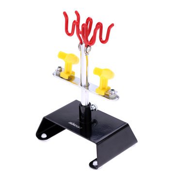 Atoz prime T30 Airbrush Holder Paint Spray Gun Holding Clamp-On Mount Table Mount 4 Airbrushes Swivel Tilt Set