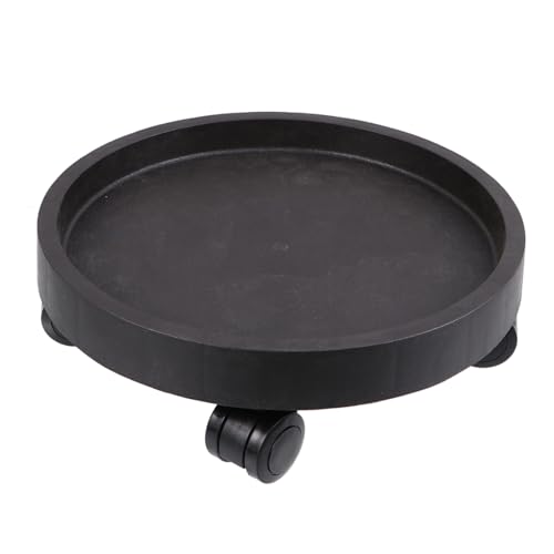 KAILIKETIY 加厚耐荷重キャスター付き植物キャディ 屋内外兼用ローリングプラントスタンド 汚れにくいマット仕上げ フラワーポット移動台車