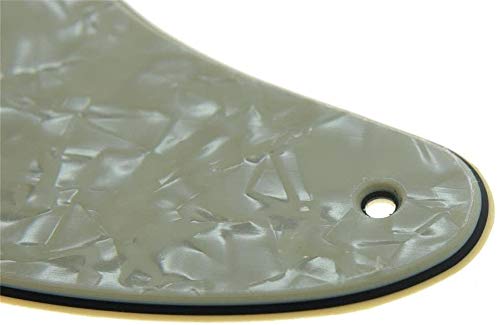 Dopro 5 Hole Vintage Tele Guitar Pickguard Scratch Plate for USA/Mexican FD Telecaster Aged Pearl - Image 3