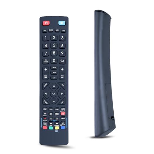 RYQIF Télécommande de rechange pour téléviseur intelligent Blaupunkt Fernseher，pour Sharp DH-1418 DH-2096 BLA40-133 BLA40-1380