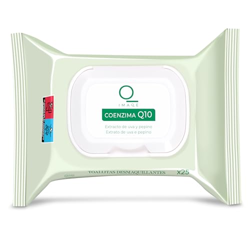 DIA IMAQE toallitas desmaquillantes antiedad con coenzima Q10 envase 25 ud