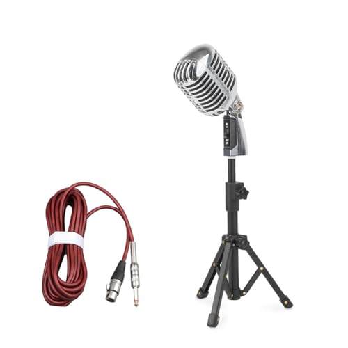 Plmvhpb Dynamic Microphone Cardioid Vocal Mic for Studio and Stage Live