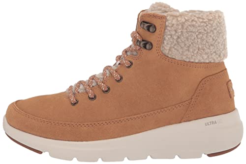 Skechers Women's Glacial Ultra-16677 Fashion Boot, Chestnut, 7.5 #TOP7