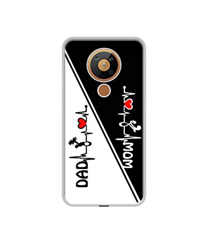 Image of Amazon Brand - Solimo Basic Case for Nokia 5.3 (Silicone Multicolor)