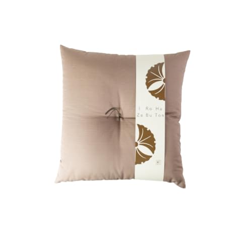 いろはざぶとん 45cm[銀杏] 綿わた入り カラー座布団 クッション 日本製 天然素材 和室 洋室 インテリア 愛知県 豊橋市 9500円