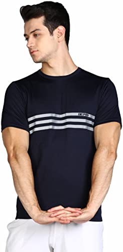 Image of Mens Round Neck T-Shirt for Workout and Running