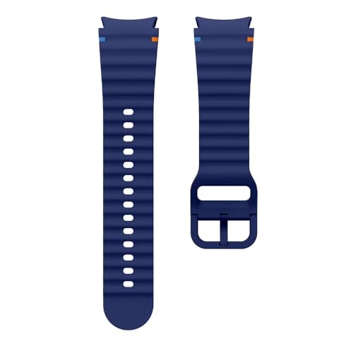Image of Zapper ZERO GAP Sport Band Compatible With Samsung Galaxy Watch 7 Band 40mm 44mm (2024), Soft Silicone Waterproof Strap with Decorative Woven Line for Galaxy Watch 6 5 4 40mm 44mm (Watch Not Included)
