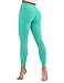 CHANAN High Waisted Leggings for Women No See Through Tummy Control Buttery Soft Yoga Pants for Workout Athletic Running Light Bule