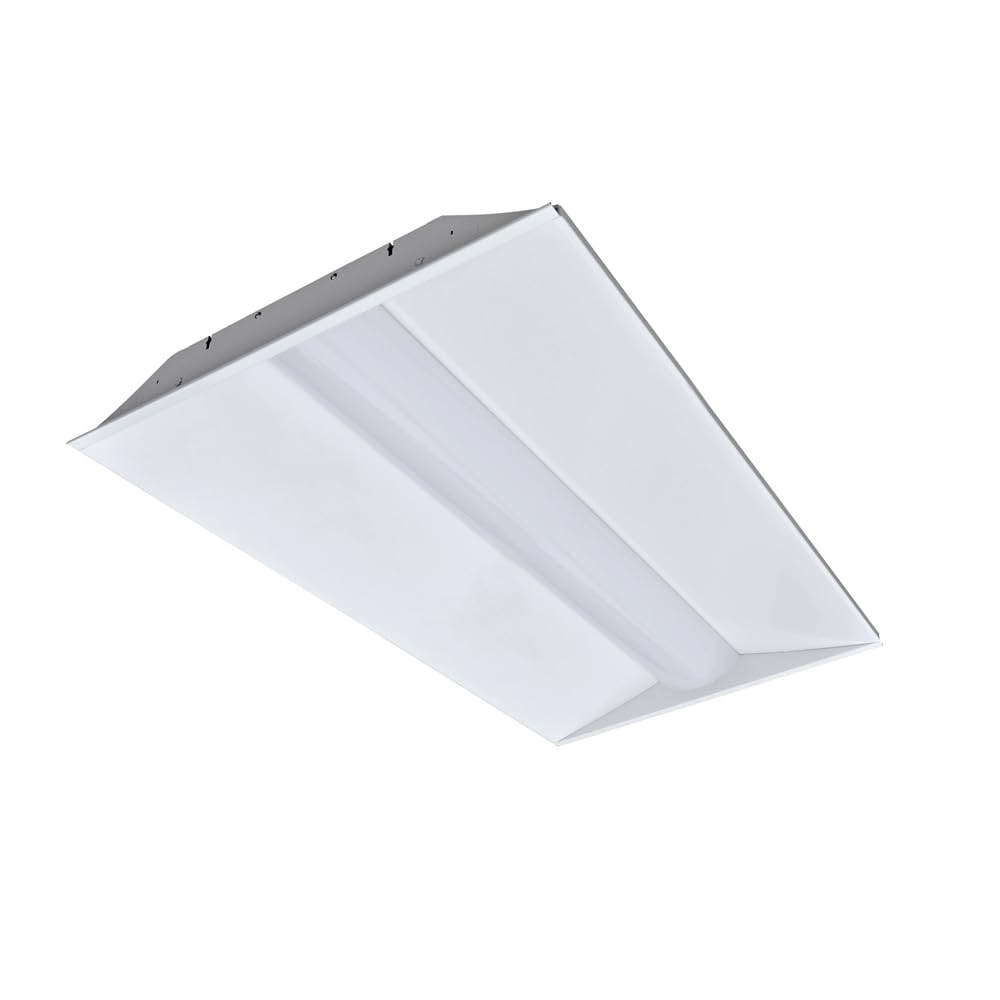 Electrix 2' x 4' LED Recessed Troffer 36W 4680 LM 3500K TCBC-24-36-35, White
