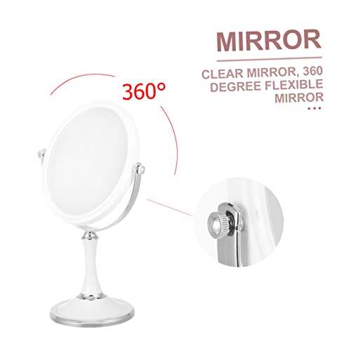 Espejo de Maquillaje Doble Cara Giratorio de Mesa miniatura 7