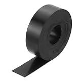 QUARKZMAN Feste Gummimatte 1/16 Zoll Dicke x 1 Zoll Breite x 120 Zoll Länge Antirutsch Neopren Gummi Dachmaterial Für Dichtungen DIY Material Polster Dichtung Stoßstangen
