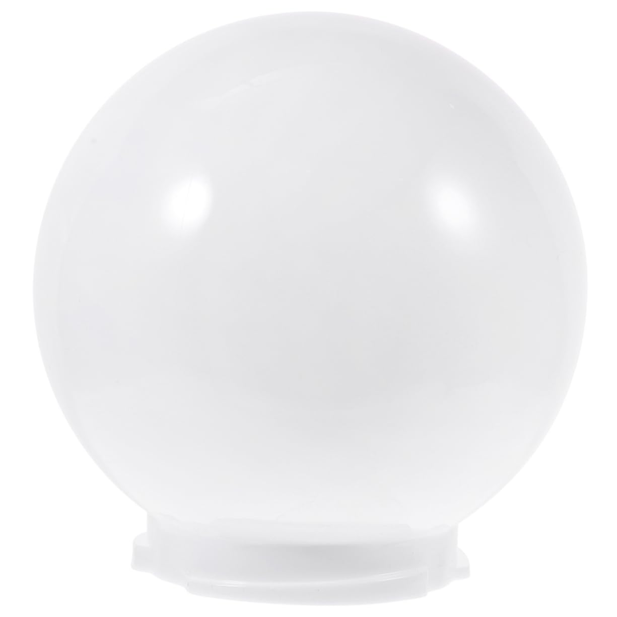Alipis Acrylic Globe Light Shade for Outdoor Lamp Bulb Protection Simple Classic Style, Sturdy Round Spherical Lamp Cover for Patio and Garden Use