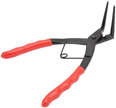 Snap Ring Plier 90 Degree Long Nose Plier Master Cylinder Snap Ring Plier Car Bent Nose Retaining Ring Circlip Plier Internal Ring Remover for Motorcycles Cars Trucks