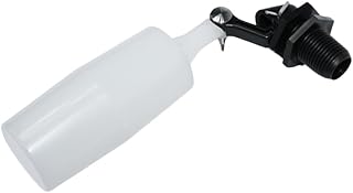 Pool Auto Fill Float Valve 3/" and 1/2" Replacement | Adjustable Adapter from 3/8 Inch and 1/2 Inch | Adjustable Arm Water Float Valve for Pool Water Leveler Auto Fill