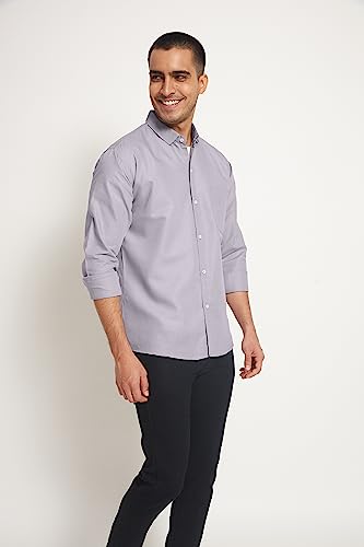 Image of SWADESI STUFF Ragular Fit Full Sleev Solid Casual Regular Fit Shirt For Men