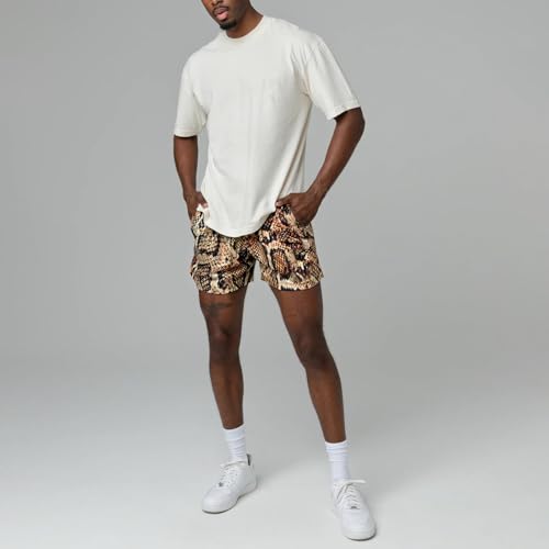 MECH-ENG Men's Graphic Shorts Basketball Athletic Fitness Training Shorts Casual Mesh Lightweight Breathable2