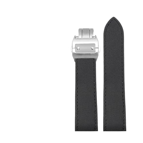 Recopilación de Santos de Cartier para comprar online. 32 DCBSWSA Compatible con Cartier Santos de 20 mm y 23 mm. Correa de Nailon Santos 100 con Grano W20073X8 W2020005. Correa de Reloj con Fondo de Piel de Vaca for...