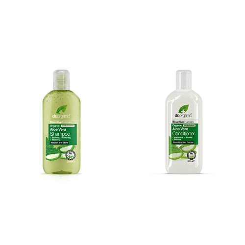 Organic Aloe Vera Shampoo & Conditioner Set