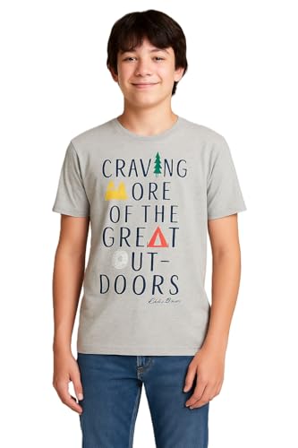 Eddie Bauer Boy's Hoodie and Tee Set (Green Camo/Gray, Large)3