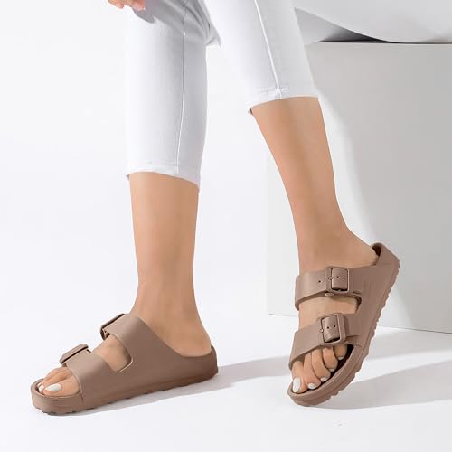 صندريمر سلايدز من هولستر Fashion UAE (طبيعي، نظام مقاسات حذاء EU، للبالغين، النساء، رقمي، متوسط، 39)