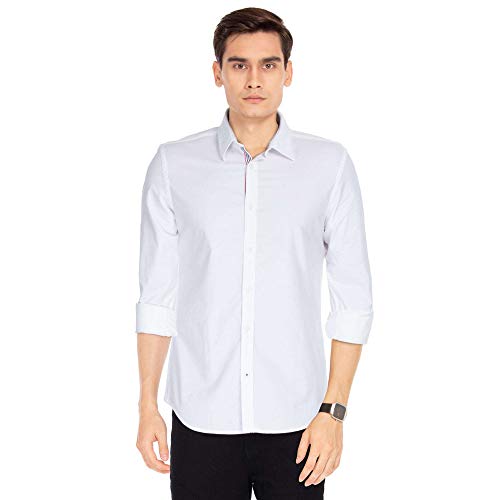 Image of Indian Terrain Mens Slub Casual Shirt