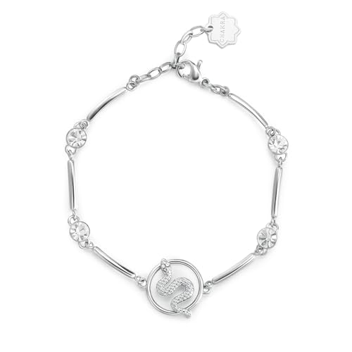 Bracelet femme Brosway BHKB228 en acier semi-rigide et cristaux 180mm