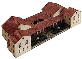 Aue Verlag Schreiber-Bogen Card Modeling Roman Estate Villa Rustica