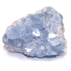 GeoFossils Celestine/Celestite Crystal Cluster - Astral Travel, Access Akashic Records
