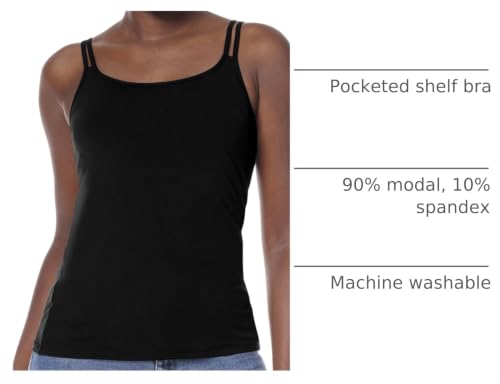 Image of Amoena Women's Valetta Pocketed Camisole W /Built in Shelf Bra