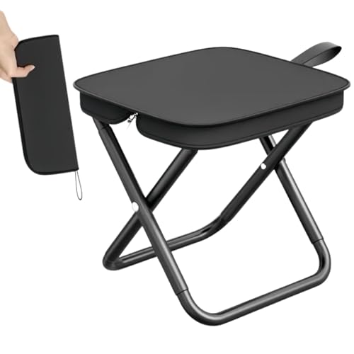 EVBOTGEE Taburete plegable para exteriores