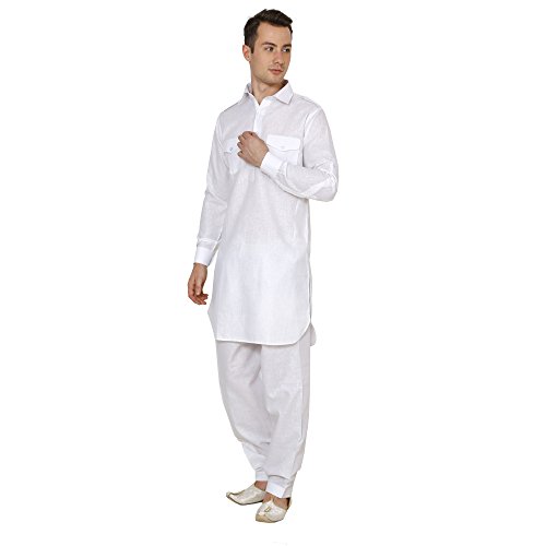 Image of Royal Kurta Men's Cotton Pathani Suit