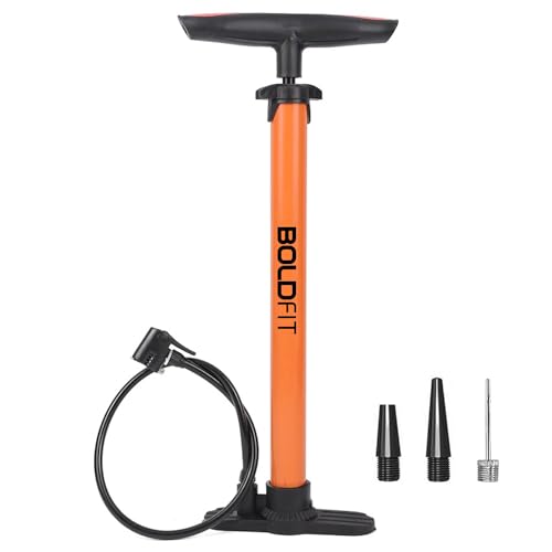 Boldfit Cycle Pump for Bicycle High Pressure Air Pump for Cycle Football Pump, Balloon Pump for Quick Inflation Pump for Cycle Tyre Inflator with Needle Portable Cycle Air Pump for Bicycle, Balls (B0CXQ3B1VK) Amazon Price History, Amazon Price Tracker
