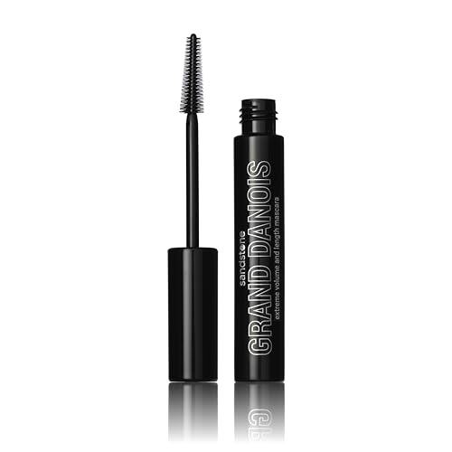 Sandstone Scandinavia Hypoallergenic Mascara for Sensitive Eyes – Black – Smudge-Proof &...