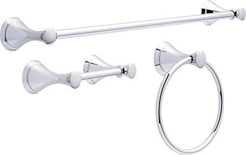 Delta Faucet CLL63-PC Carlisle 3 Piece Bath Hardware Kit, Chrome