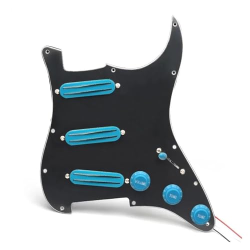 Micro guitare électrique pré câblé SSS avec bobines 9K anti-parasite - 2