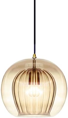 Superbe Lampe Suspension à Boule en Verre Double Couche Finition ...