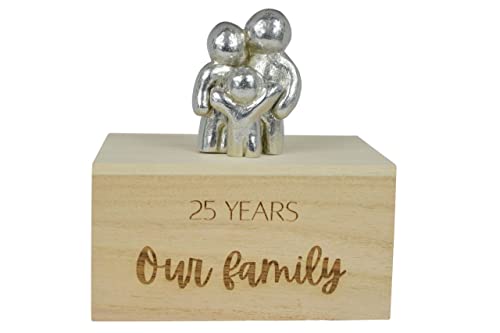 25 Year Anniversary Our Little Hugging Family Choose Amount of Children (2 Children) - Image 2