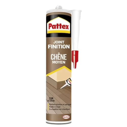 Elastischer Fugenkitt Eiche Hell Für Sockelleisten Türzargen & Dehnungsfugen im Innenbereich (1 x 280ml)