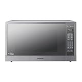 Panasonic Microwave Oven, Stainless Steel Countertop/Built-In Cyclonic Wave with Inverter Technology and Genius Sensor, 2.2 Cu. Ft, 1250W, NN-SN97JS (Silver)