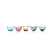 Tsugaru Biidoro Mini Glass Set Glass Five Different by Aderia