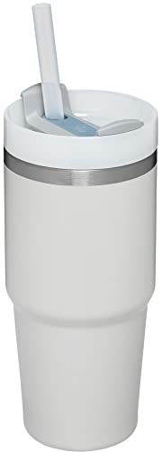 Image of STANLEY Quencher H2.0 Tumbler with Straw 14 oz | Flowstate 3-Position Lid | Cup Holder Compatible for Travel | Insulated Stainless Steel Cup | BPA-Free | Fog