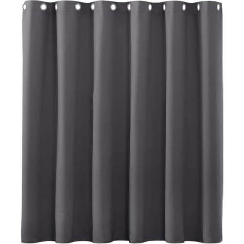 Rideau occultant à oeillets lavable en machine pour dressing zen - 2