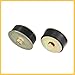 REPAIROCK 2pcs Automotive Rubber Freeze Plug Rubber Expansion Plug Fit Hole Size 2-1/4